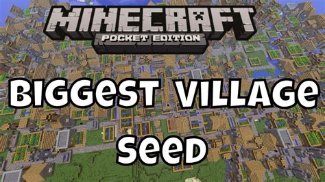 minecraft seed for huge village